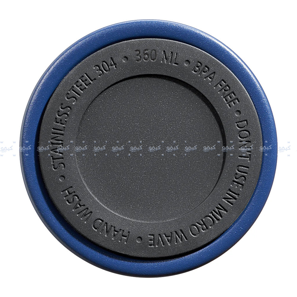 Tank Me Stainless Steel Thermal Mug Tumbler Easy Sip-Push Button 360ml