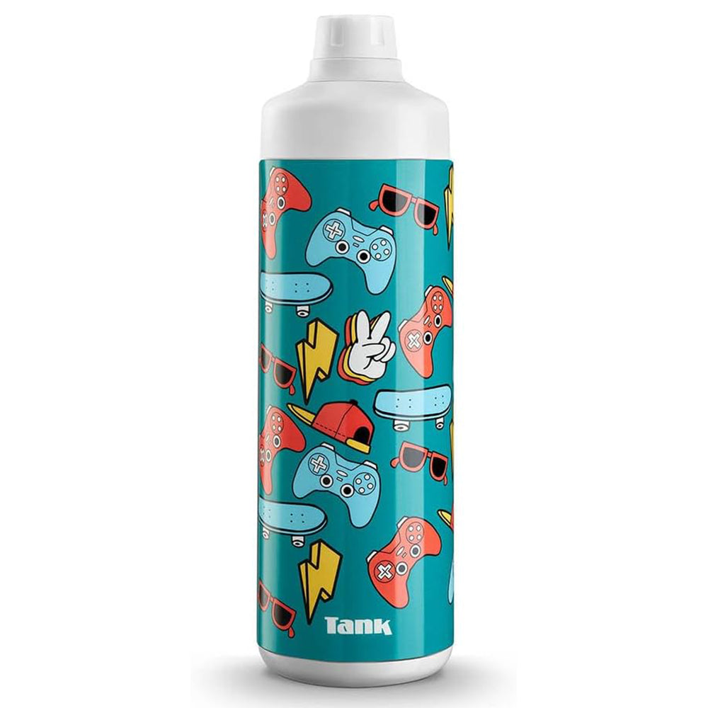 Tank Me Super Cool Mini Printed Water Bottle 0.65L