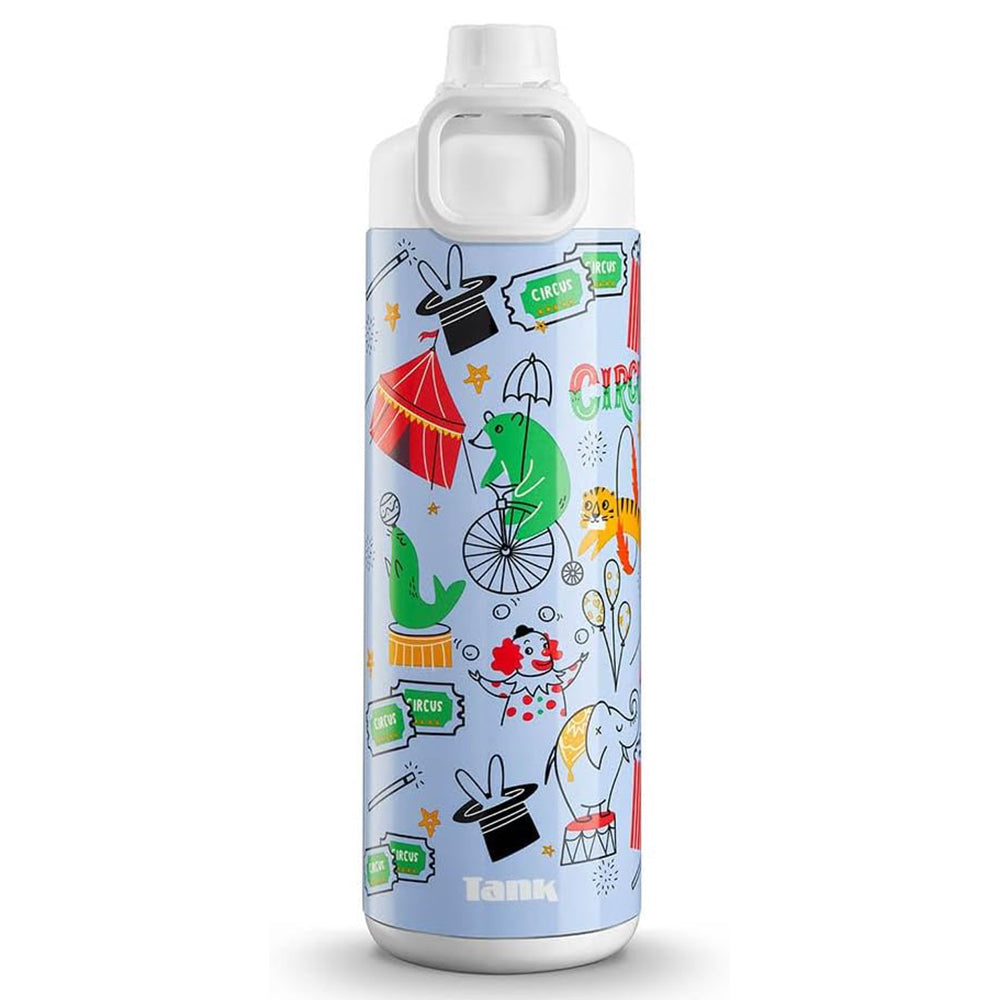 Tank Me Super Cool Mini Printed Water Bottle 0.65L