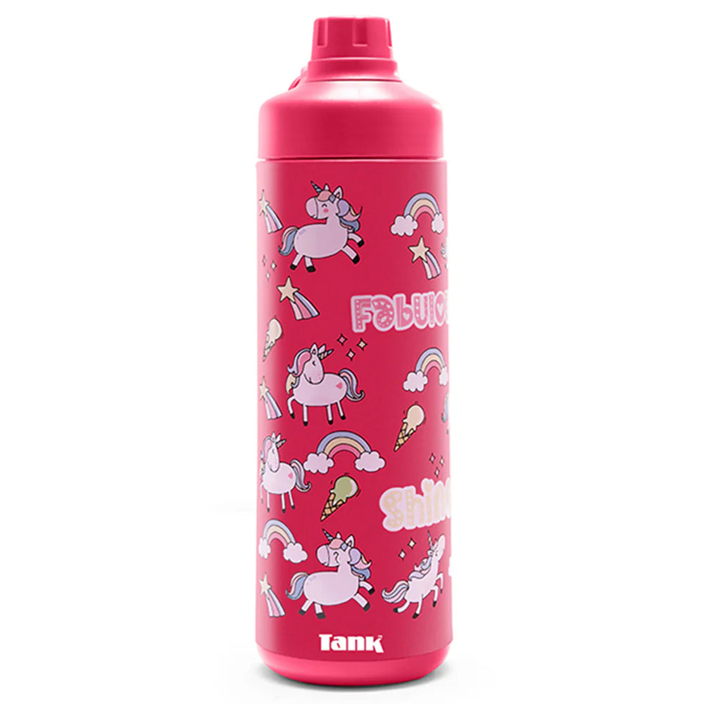 Tank Me Super Cool Mini Printed Water Bottle 0.65L