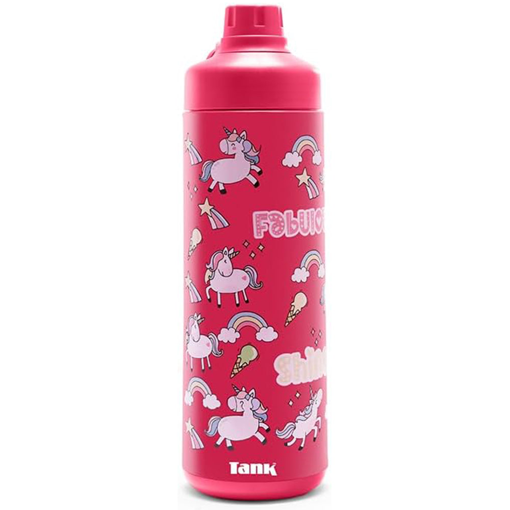Tank Me Super Cool Mini Printed Water Bottle 0.65L