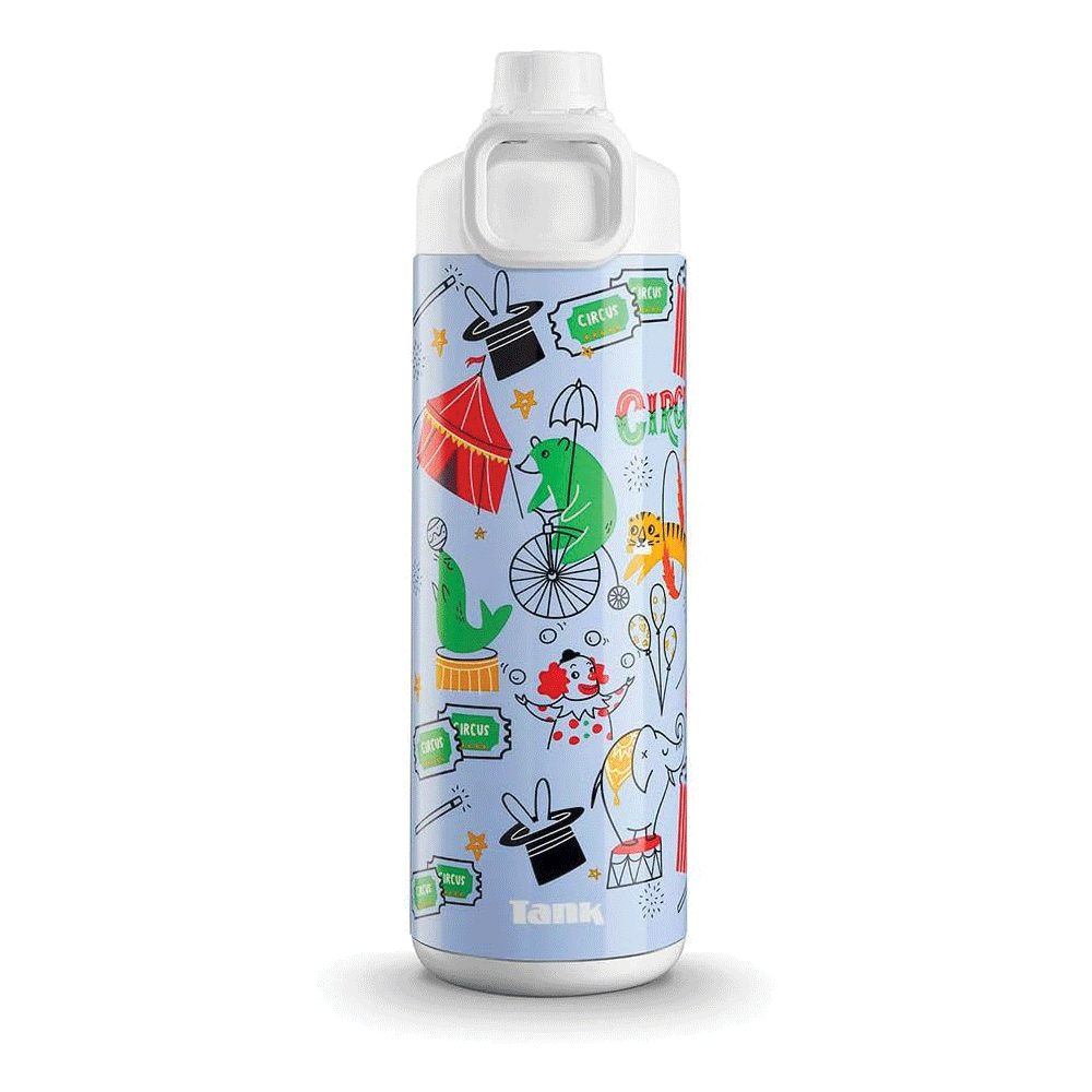 Tank Me Super Cool Printed Water Bottle 0.65L