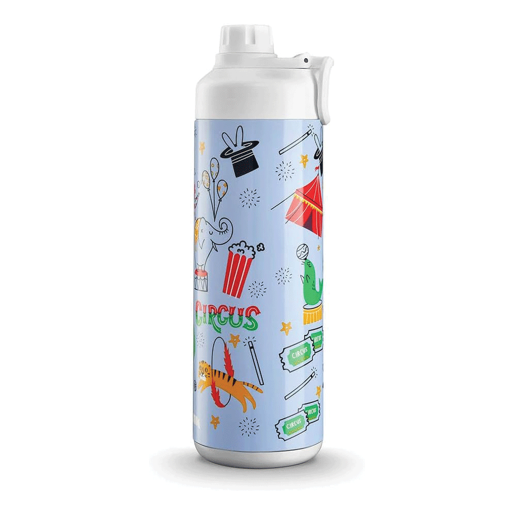 Super Cool Printed Water Bottle 0.65L