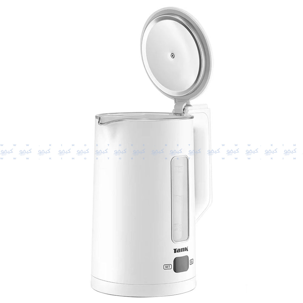 غلاية تانك ديجتيال مع التحكم في درجة الحرارة 1.5 لتر 1500 وات Safe Touch DG-2338-ES - فضي 