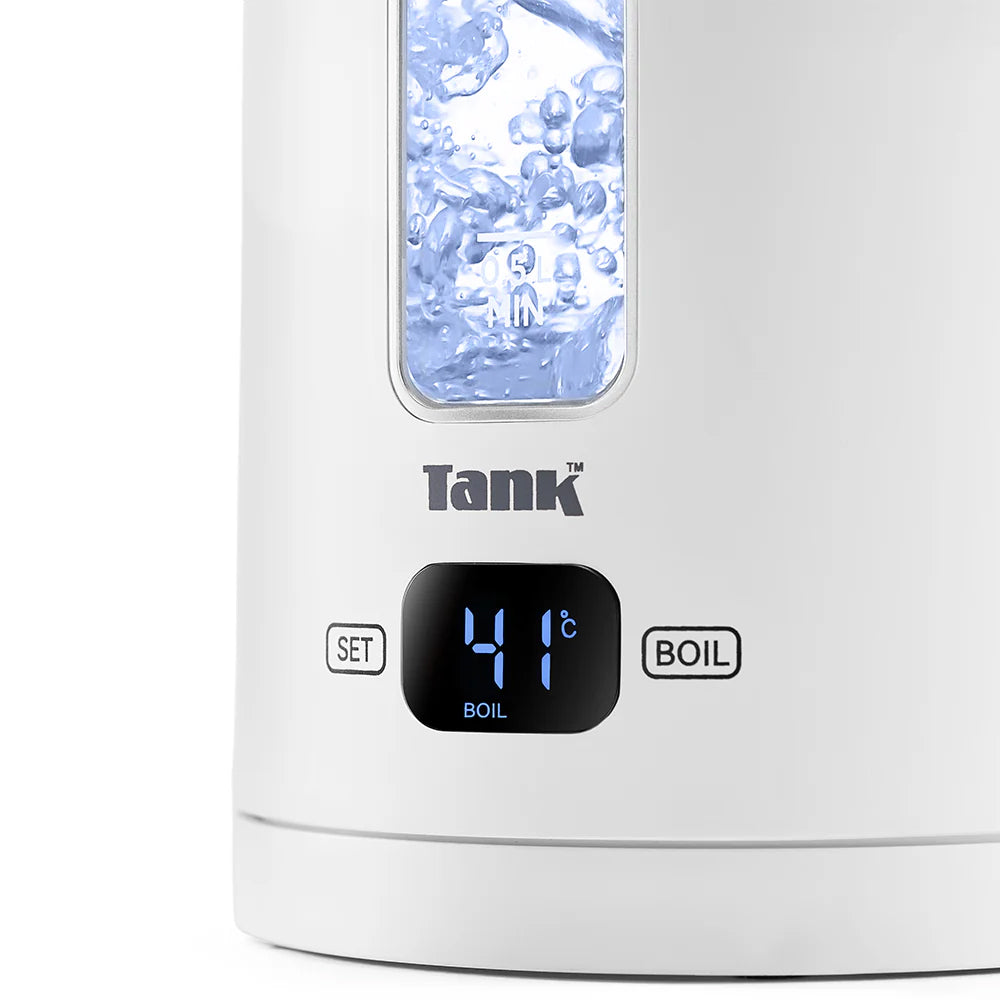 Tank Safe Touch Digital Kettle With Temperature Controlled DG-2338-ES 1.5L 1500W - Silver