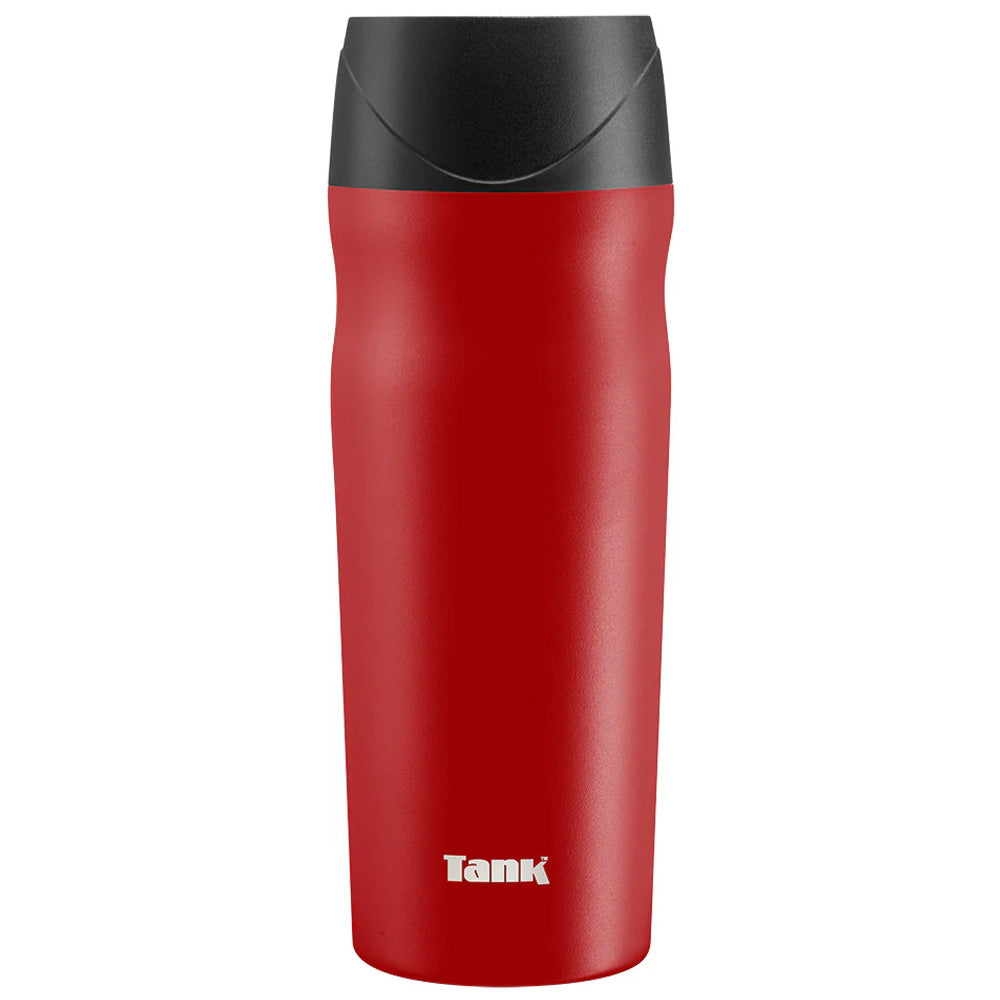 Tank Me Stainless Steel Thermal Mug Tumbler Easy Sip-Push Button 360° Drink Flow Lid 450ml