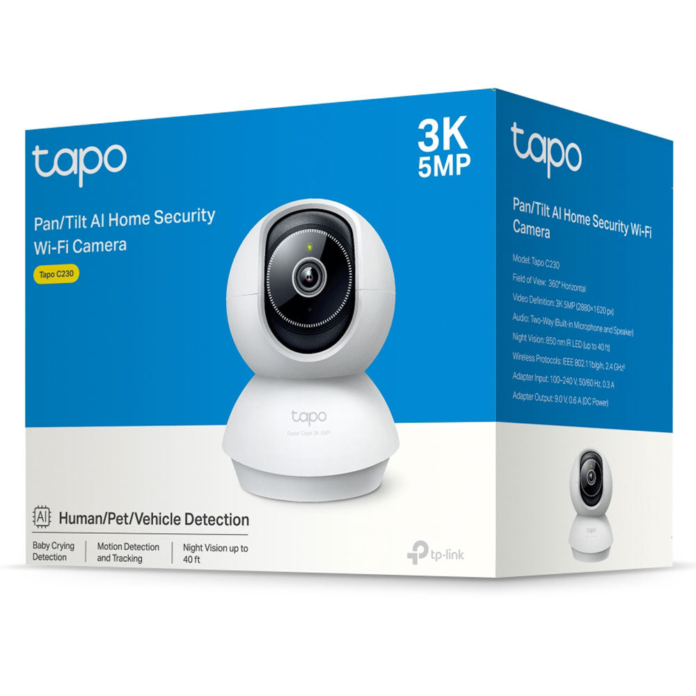 Tapo Security Camera 3K 5MP 4mm (Mic)