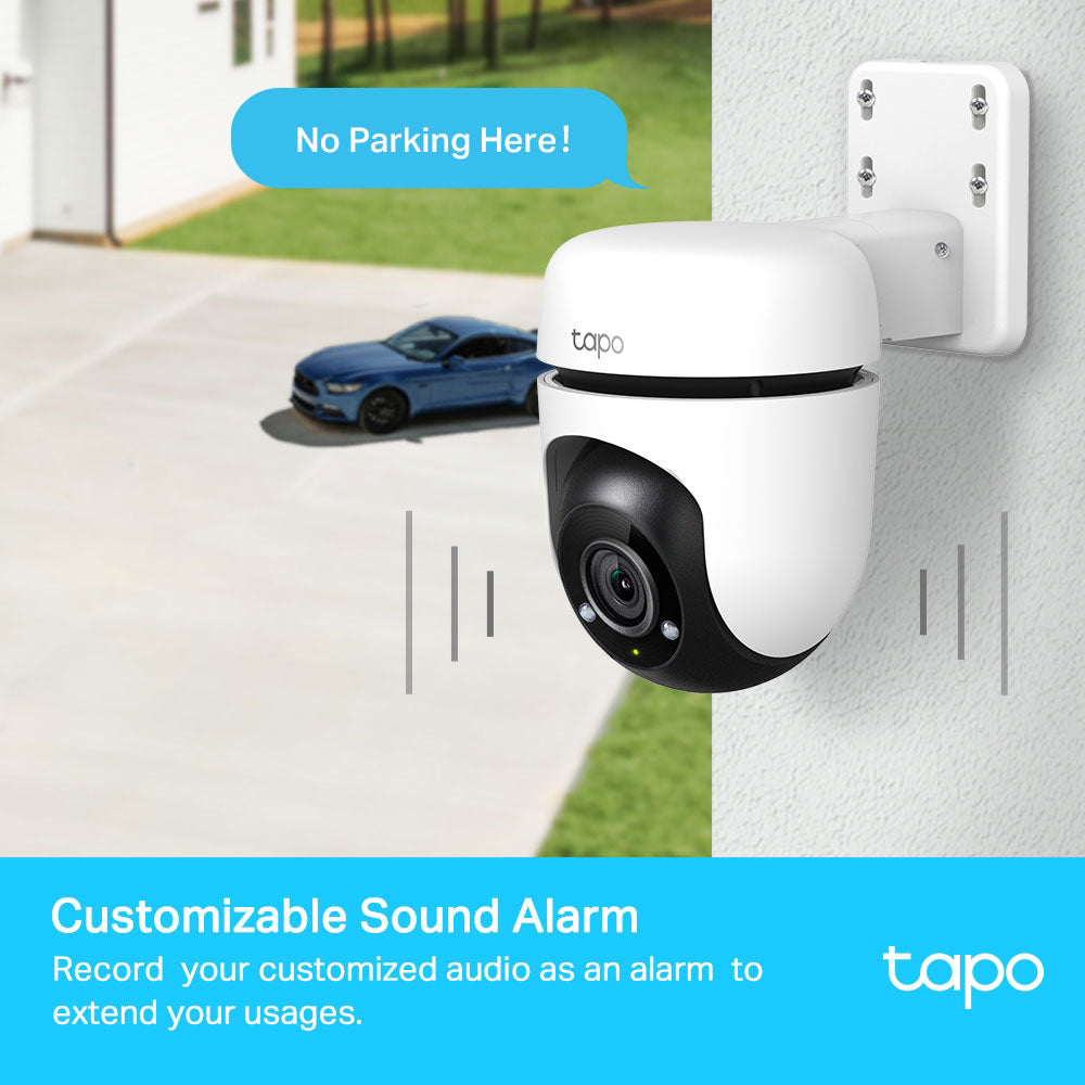 Tapo C500 Wi-Fi Pan & Tilt Outdoor Security Camera 2MP 3.9mm (Mic)