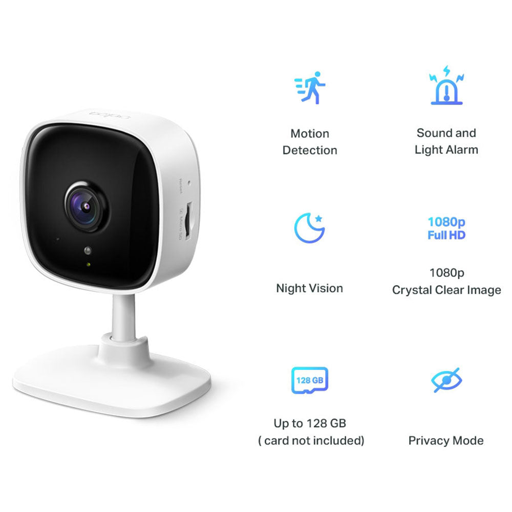 Tapo TC60 Wi-Fi Indoor Security Camera 2MP 3.3mm (Mic)