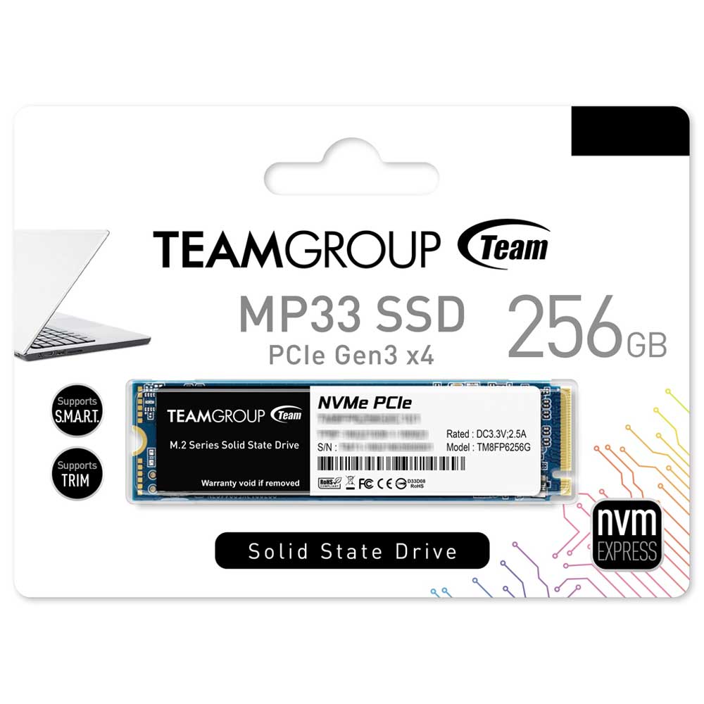 TeamgroupMP33256GBNVMePCIeM 