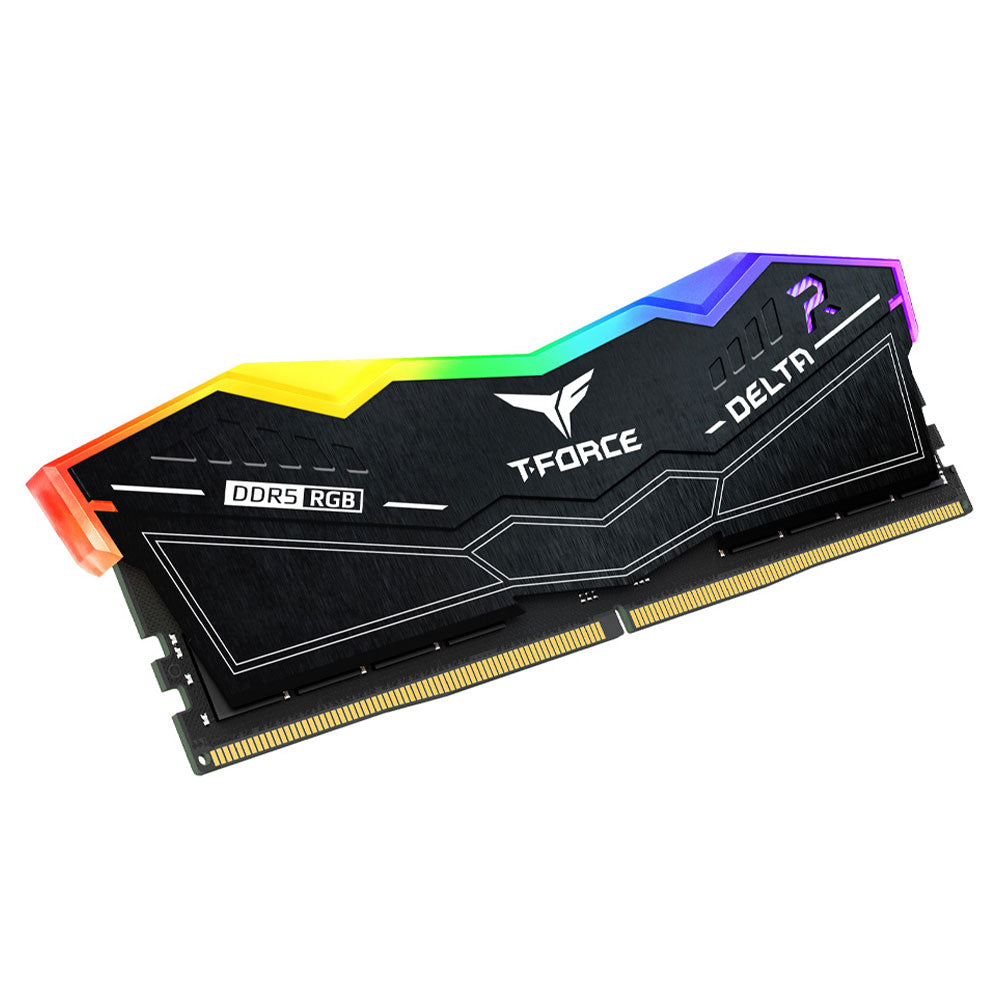 رام تيم جروب 32 جيجابايت (2×16 جيجابايت) 6400 ميجاهرتز T-FORCE Delta DDR5 