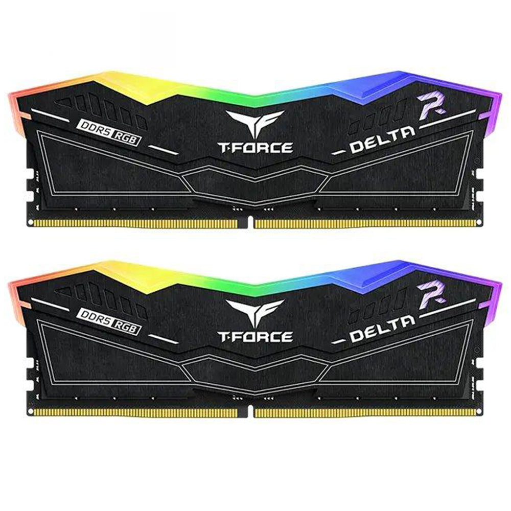Teamgroup T-FORCE Delta RGB RAM 64GB (2x 32GB) DDR5 6400MHz
