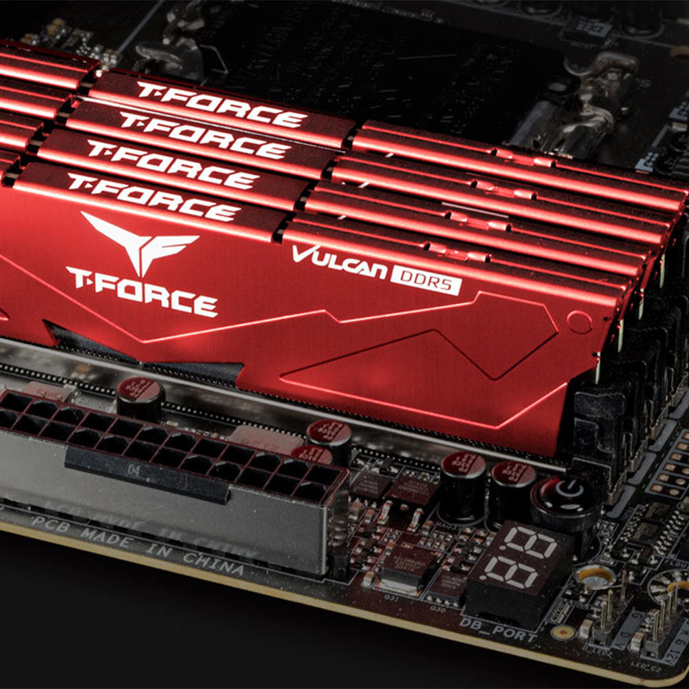 رام تيم جروب 32 (2x 16GB) جيجابايت 6000 ميجاهرتز T-FORCE Vulcan