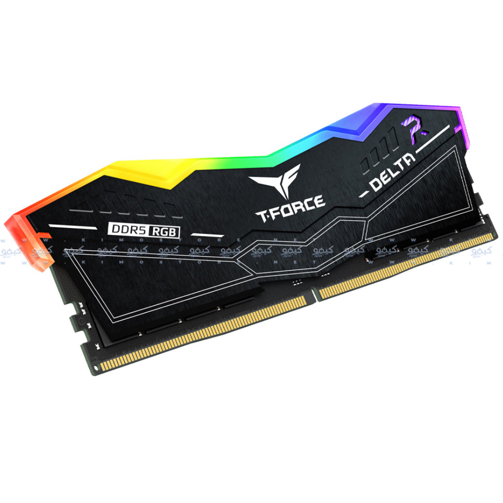 رام تيم جروب 64 جيجابايت (2×32 جيجابايت) 6400 ميجاهرتز T-FORCE Delta 