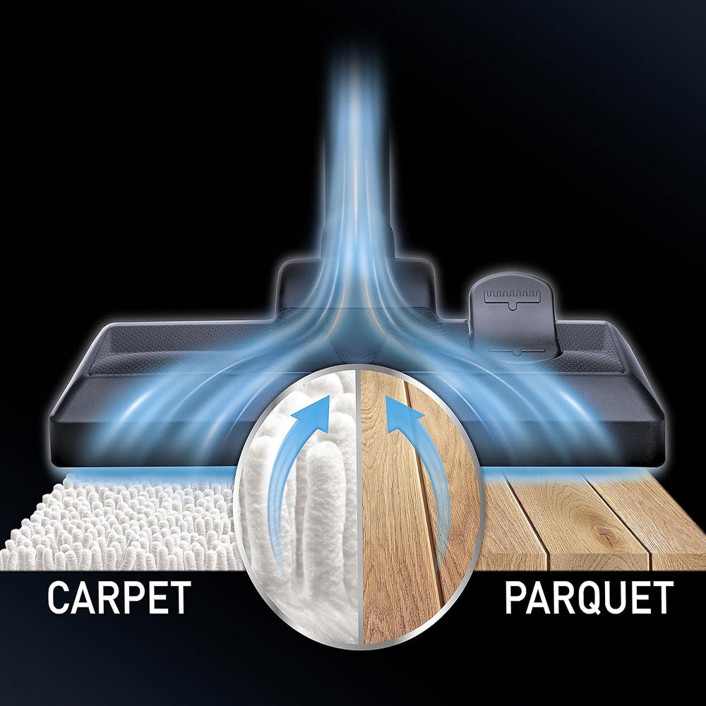 Tefal Bagless Vacuum Cleaner Compact Power Cyclonic TW3751EG 1.5L 750W 2000W - Black x Blue