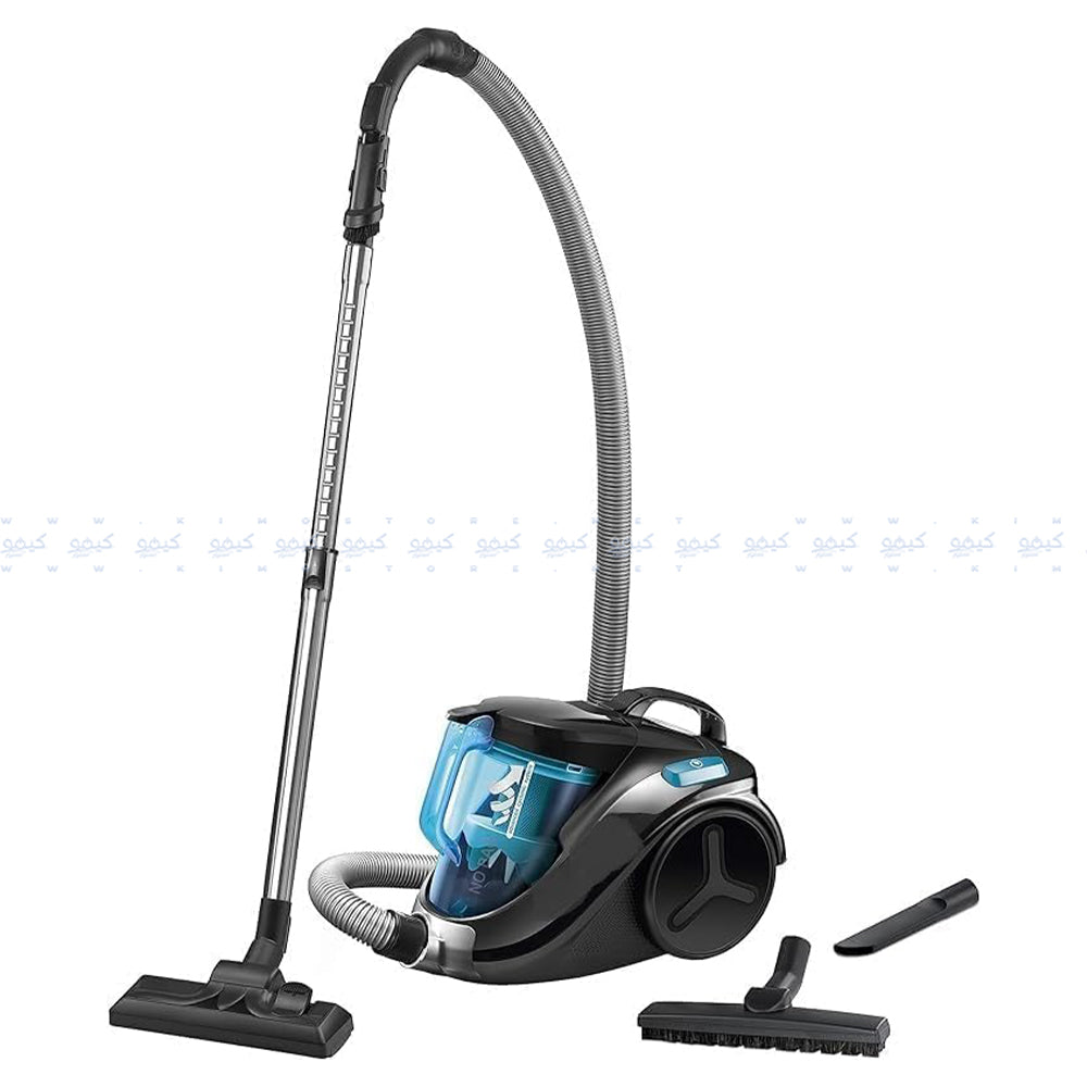 Tefal Bagless Vacuum Cleaner Compact Power Cyclonic TW3751EG 1.5L 750W 2000W - Black x Blue