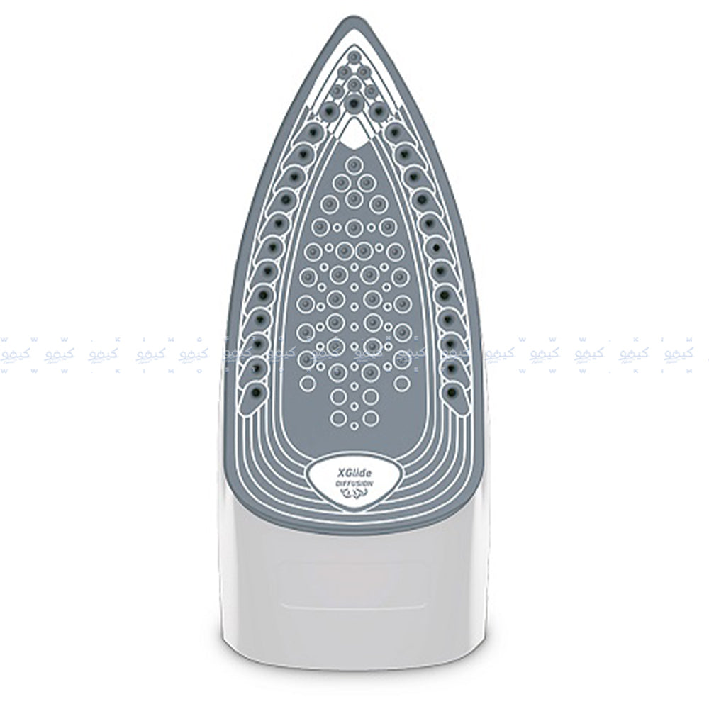 مكواة بخار تيفال 2400 وات Express FV2844E2 - برجندي