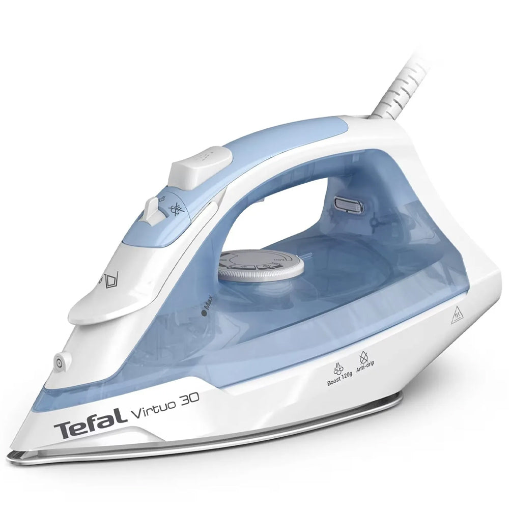 Tefal Steam Iron Virtuo 30 FV2C41E2 2000W - Blue