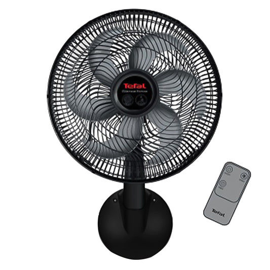 Tefal Wall Fan With Remote Silence Force VG4151EE 16 Inch - Black
