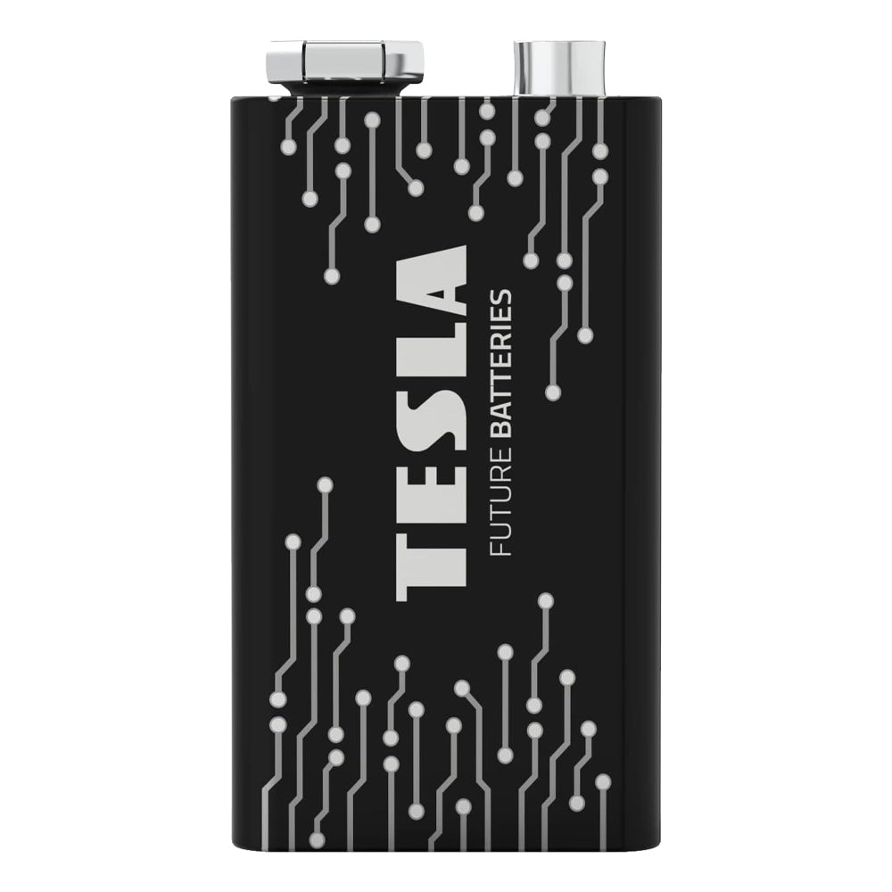 Tesla Black+ 9V Alkaline Battery