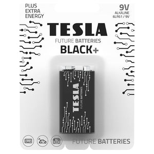 Tesla Black+ 9V Alkaline Battery