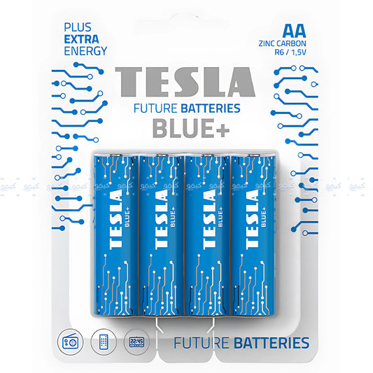 بطارية تسلا زنك Blue+ AA4 