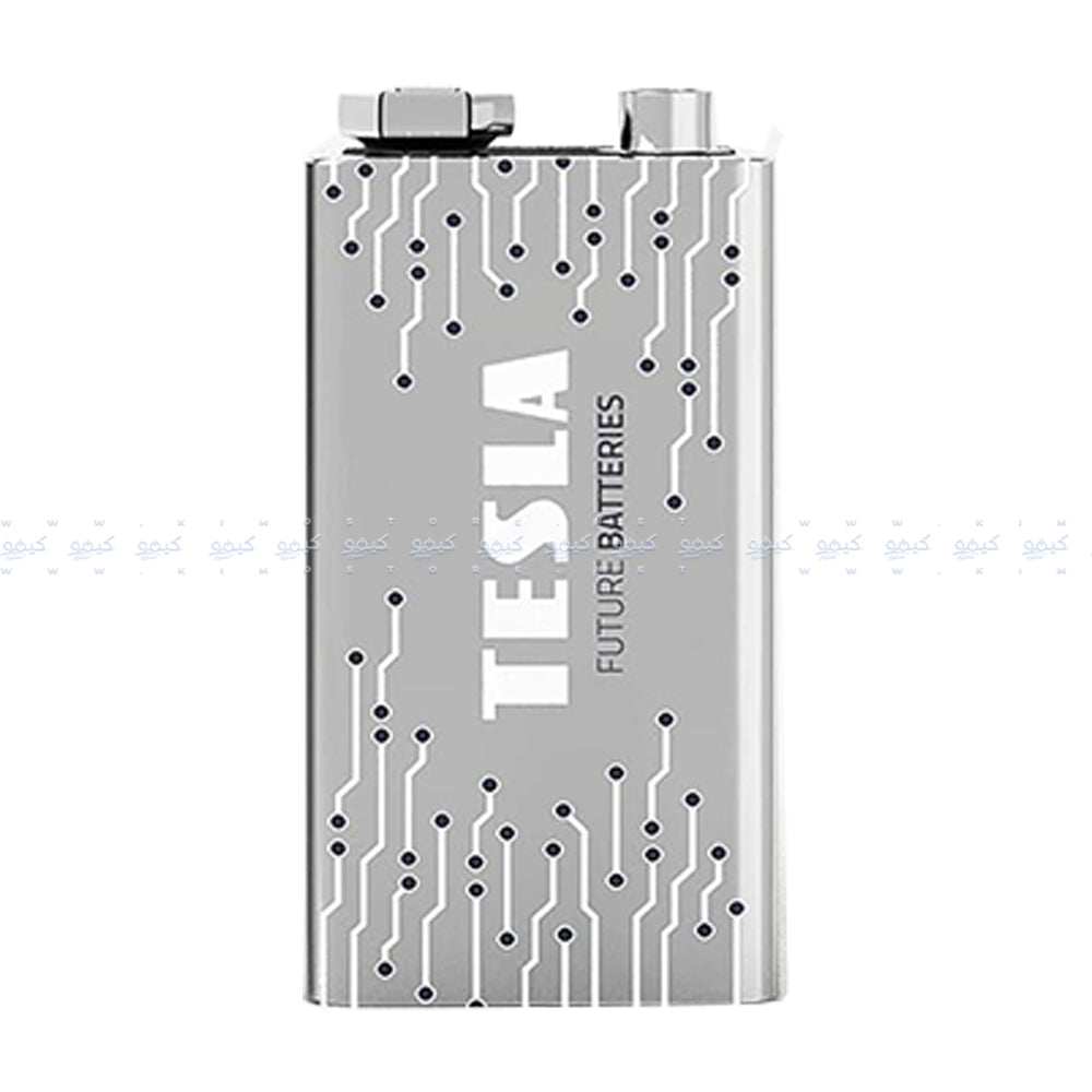 Tesla Silver+ 9V Alkaline Battery