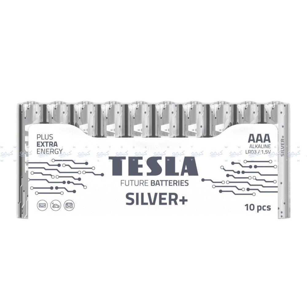 Tesla Silver+ AAA 10Pcs Alkaline Battery