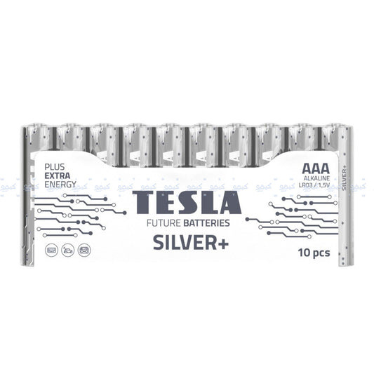 Tesla Silver+ AAA 10Pcs Alkaline Battery