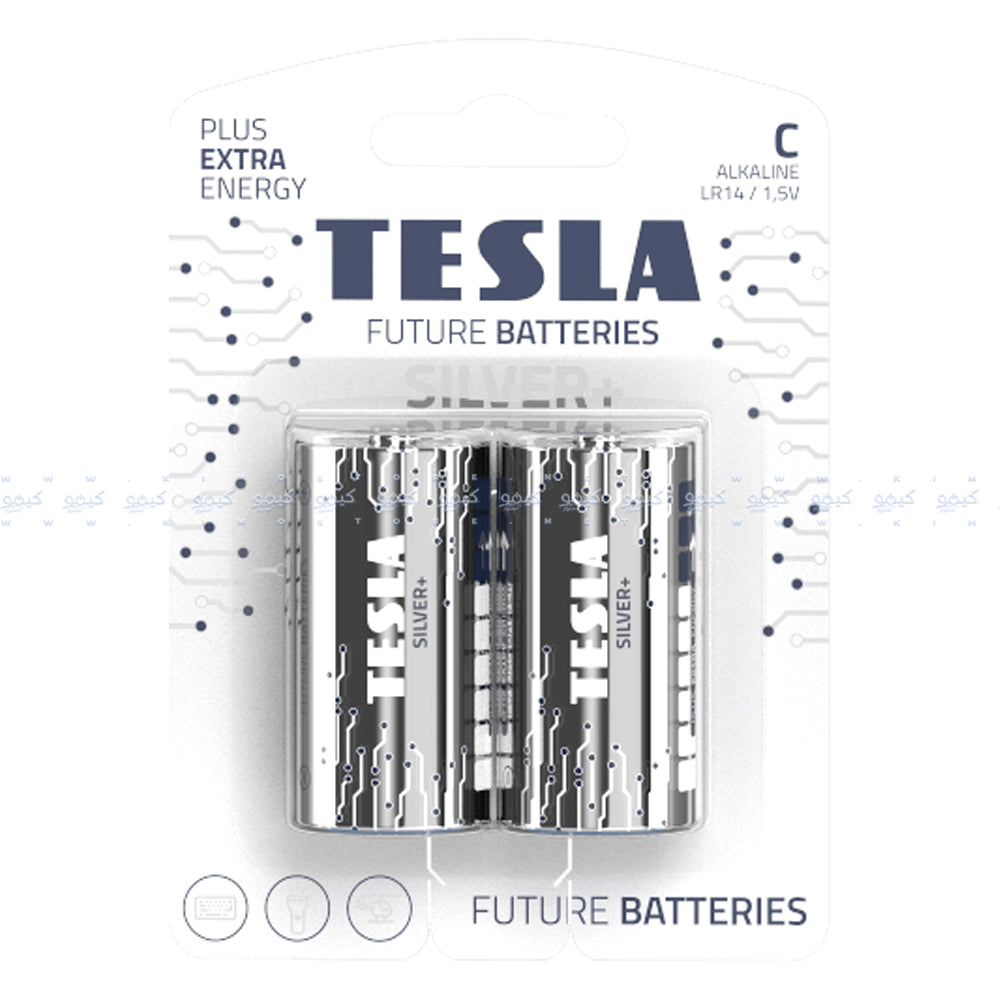 Tesla Silver+ C2 Alkaline Battery