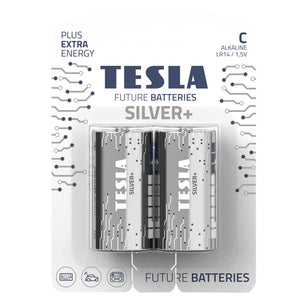 Tesla Silver+ C2 Alkaline Battery