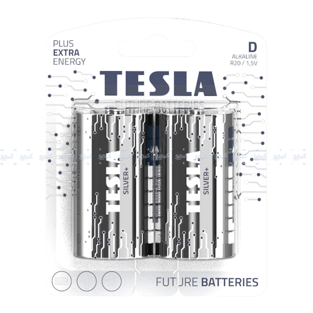 Tesla Silver+ D2 Alkaline Battery