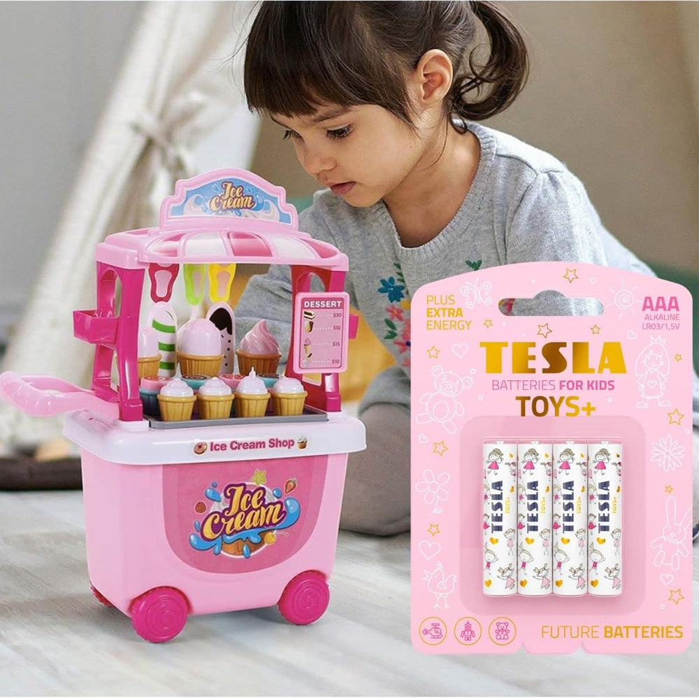 Tesla Toys+ Girl AAA4 Battery