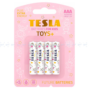 بطارية ليثيوم تسلا Toys+ Girl AAA4 