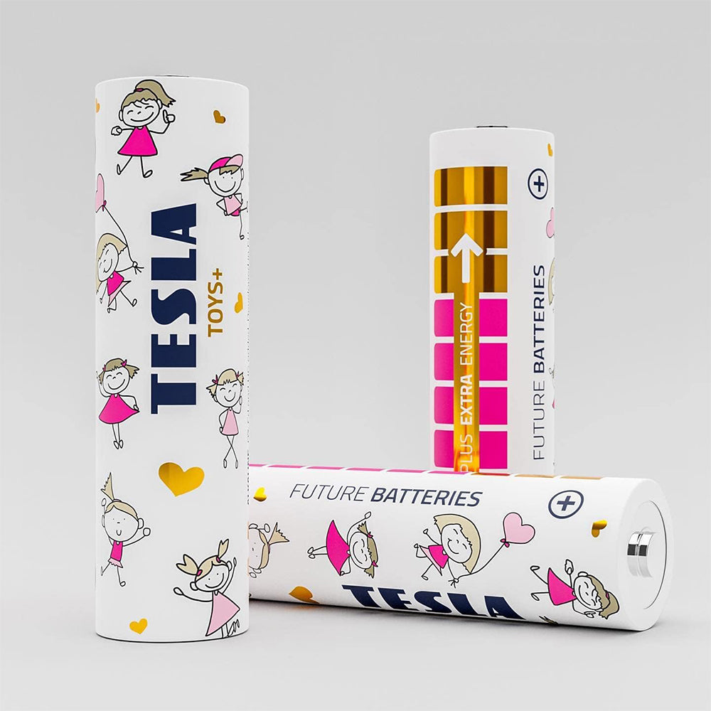 بطارية ليثيوم تسلا Toys+ Girl AAA4 