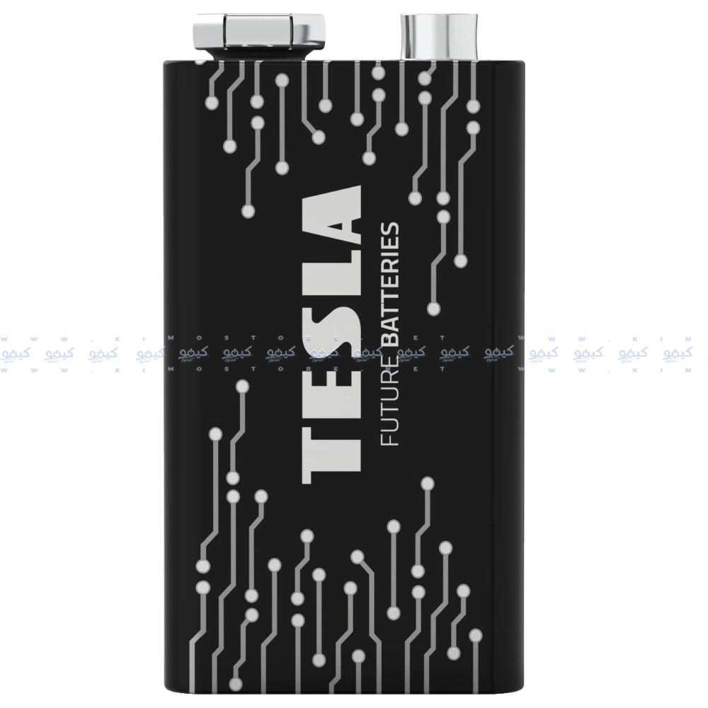 بطارية تسلا الكالين 9 فولت +Black