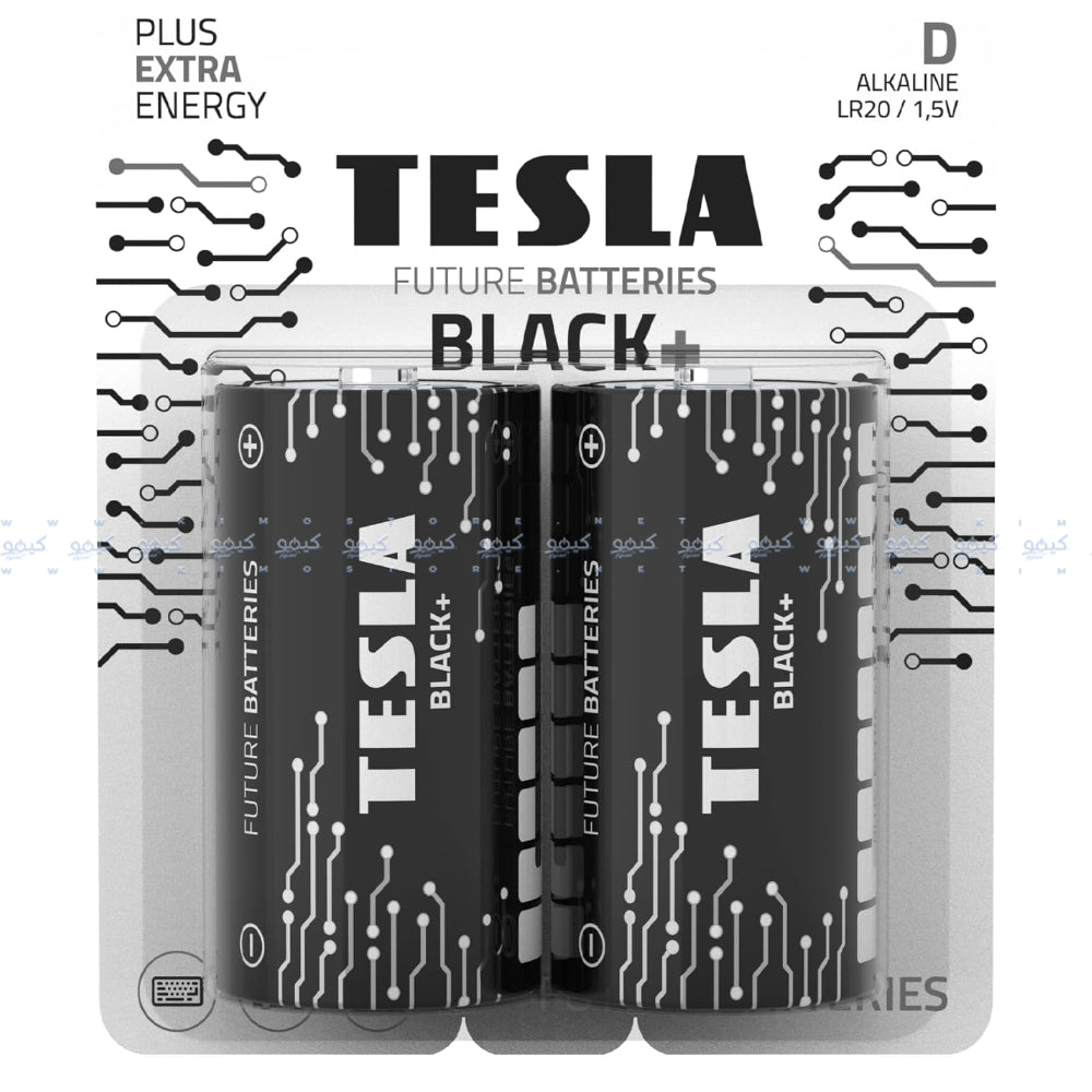 Tesla Black+ D2 Alkaline Battery