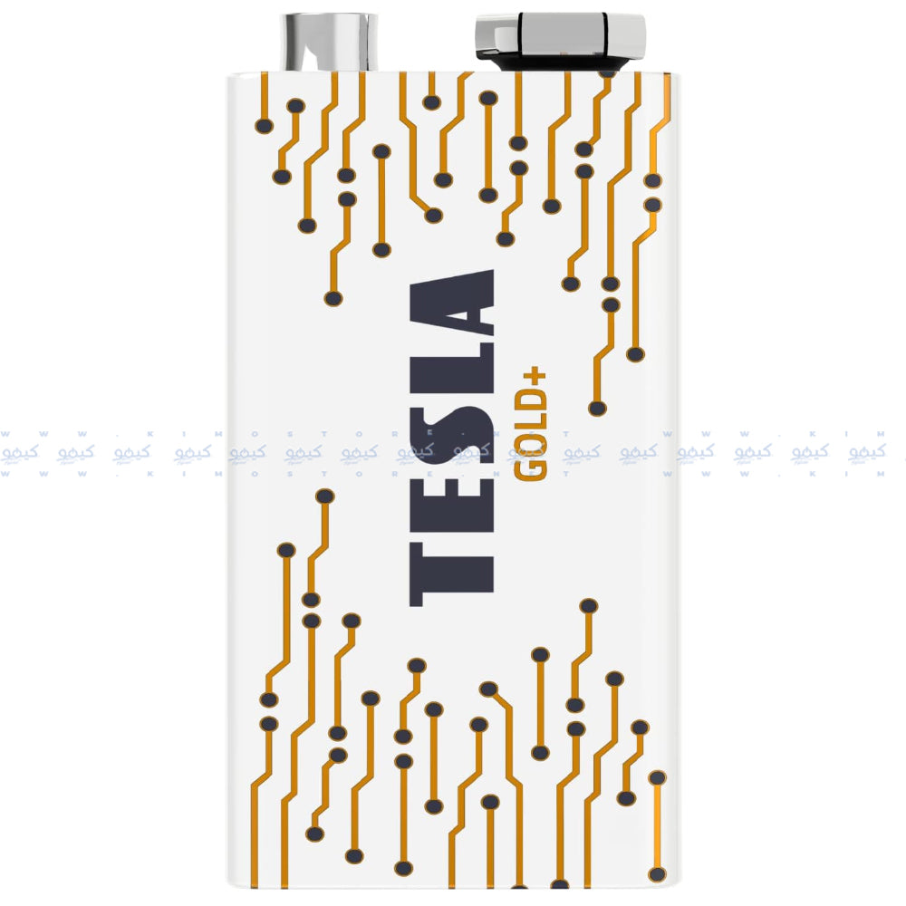 بطارية تسلا الكالين 9 فولت +Gold