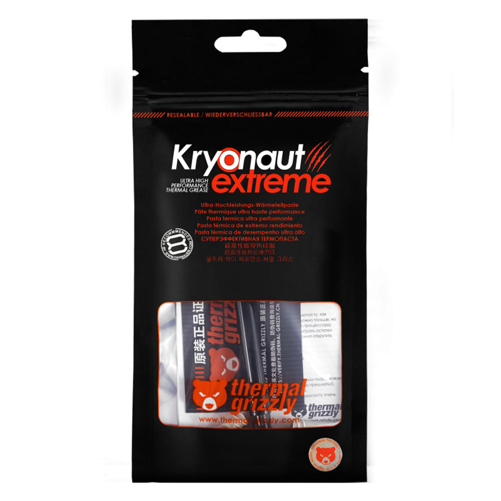 معجون شحم حراري حرارية ثيرمال جريزلي لتبريد حرارة المعالج 2 جرام Kryonaut Extreme