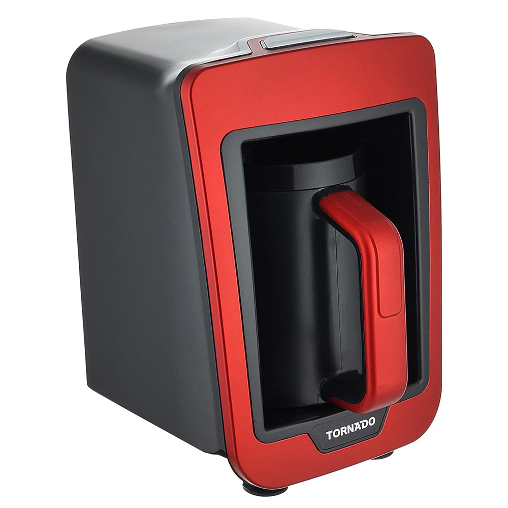 Tornado Automatic Turkish Coffee Machine TCME-100 735W - Red x Black