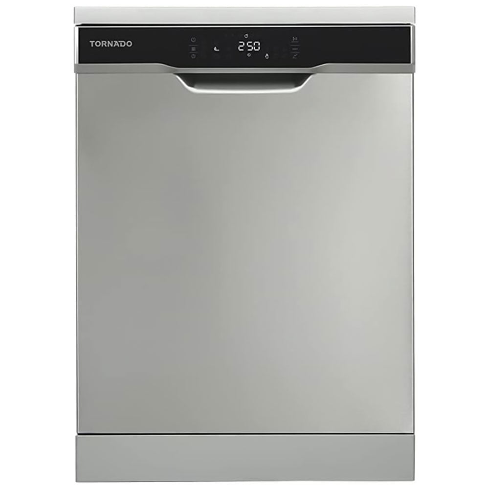Tornado Dishwasher TDV-FN128COX 12 Person 8 Program 60cm - Inox
