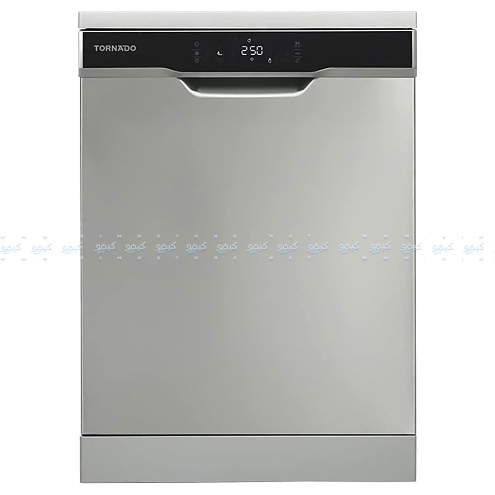 Tornado Dishwasher TDV-FN158COX 15 Person 8 Program 60cm - Inox