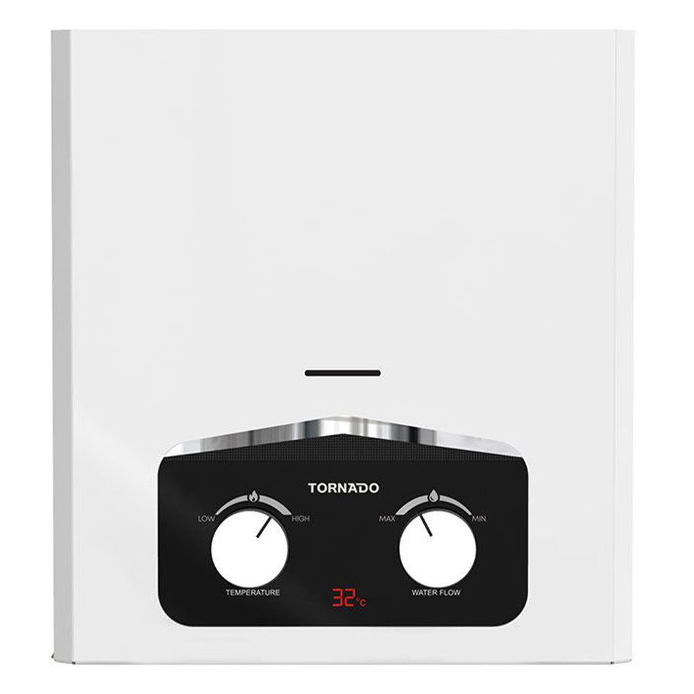 Tornado Gas Water Heater GH-MP6SN-W 6L - White