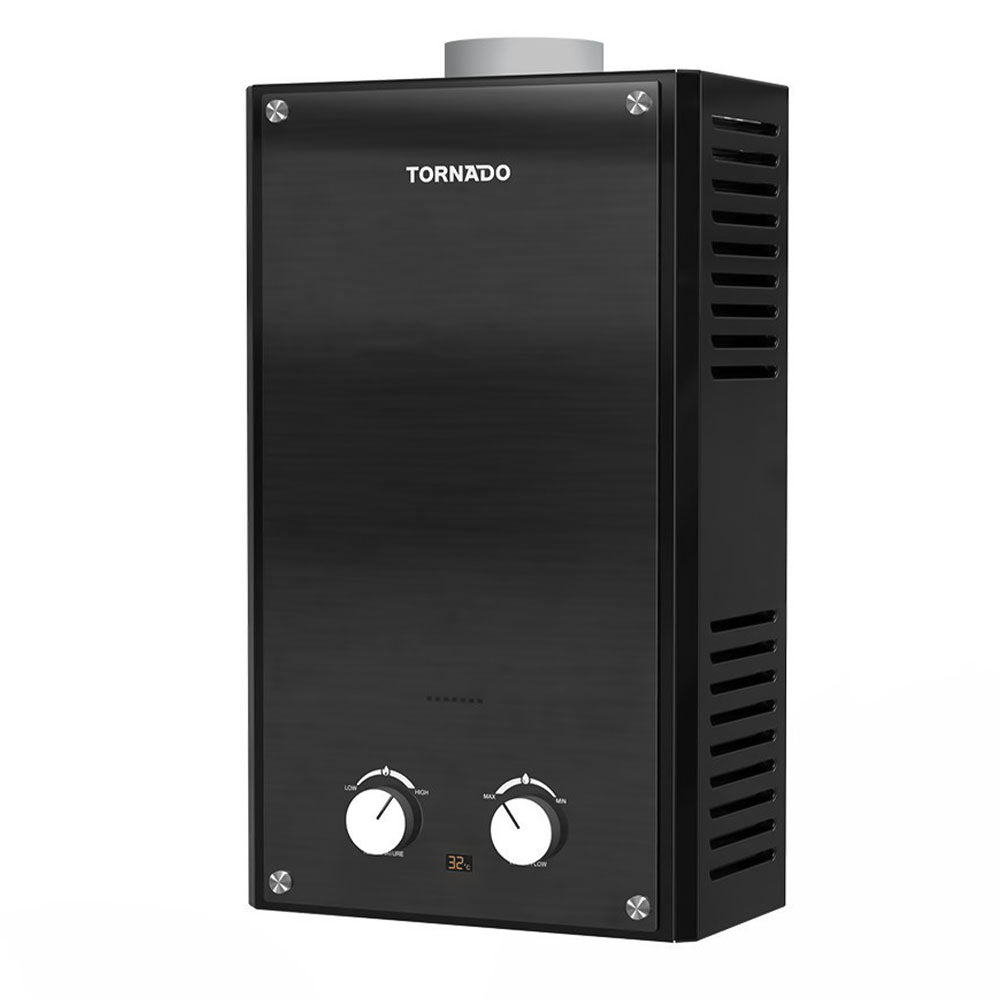 Tornado Gas Water Heater With Chimney GHE-10MP-GB 10L (Multi-Power)