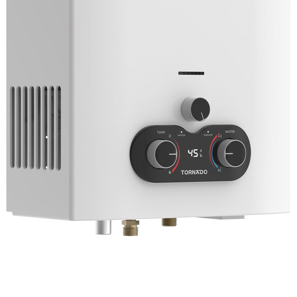 Tornado Gas Water Heater With Chimney GHE-C06CNE-W