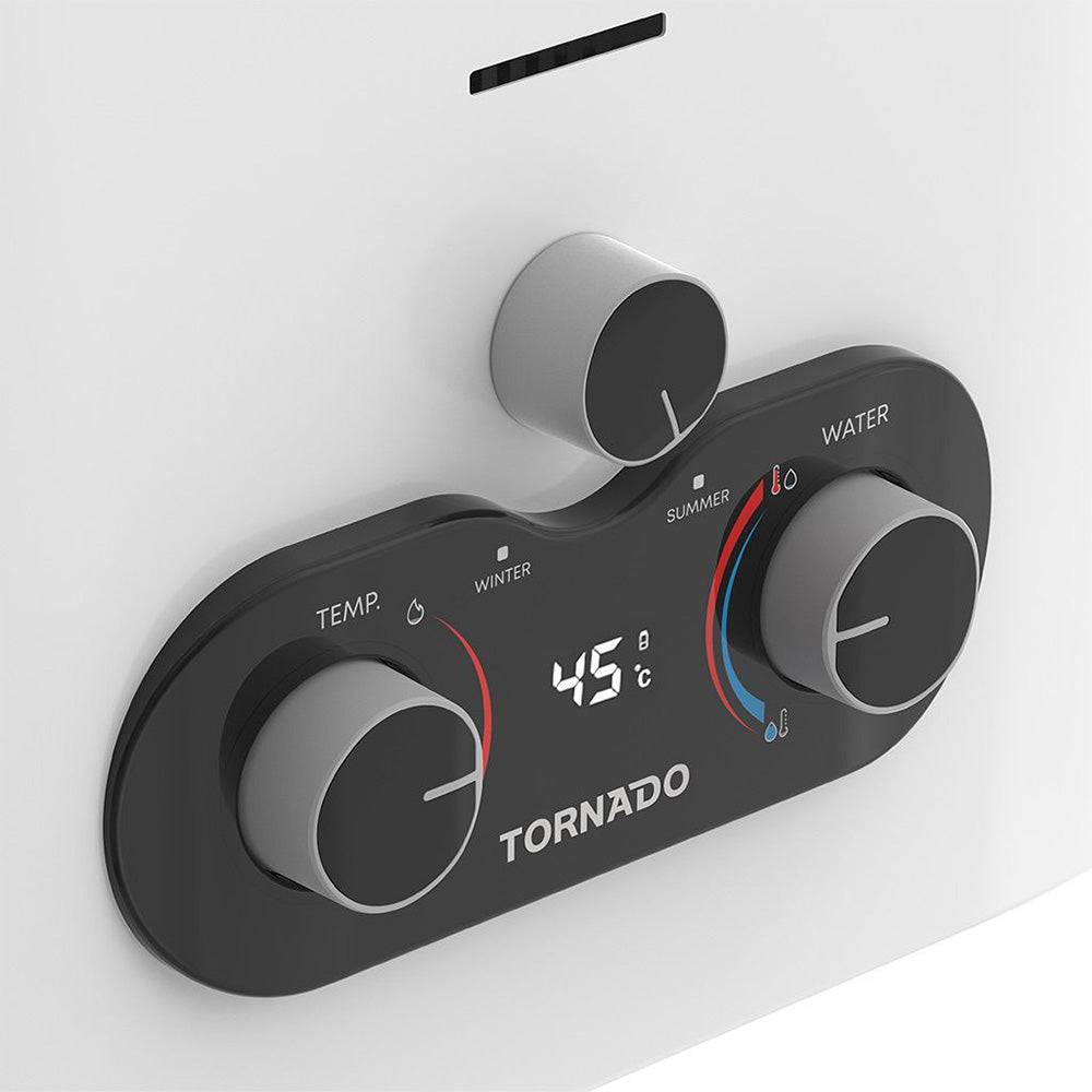 Tornado Gas Water Heater With Chimney GHE-C06CNE-W 6L - White