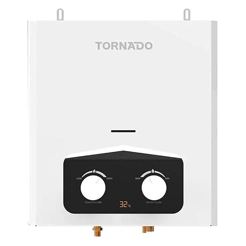 Tornado Gas Water Heater Without Chimney GH-MP6SN-W 6L - White