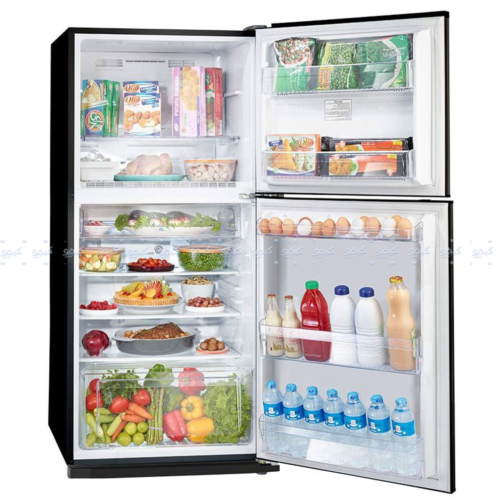 ثلاجة تورنيدو نوفروست 2 باب 296 لتر RF-31FTV-BK - اسود