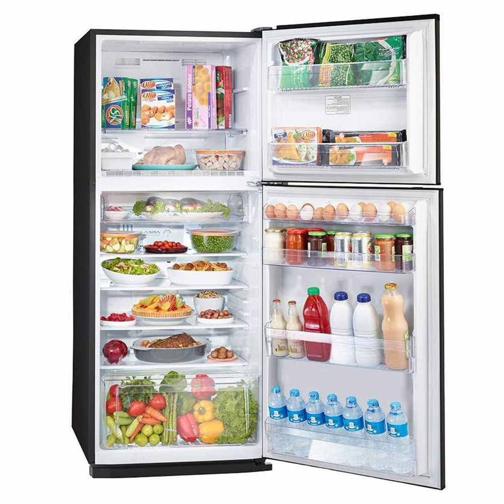 Tornado Refrigerator RF-40FTV-BK Inverter No Frost 355L 2 Doors - Black
