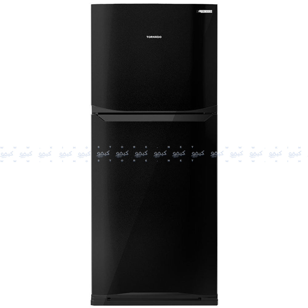 ثلاجة تورنيدو نوفروست انفرتر 2 باب 395 لتر RF-51FTV-BK - أسود